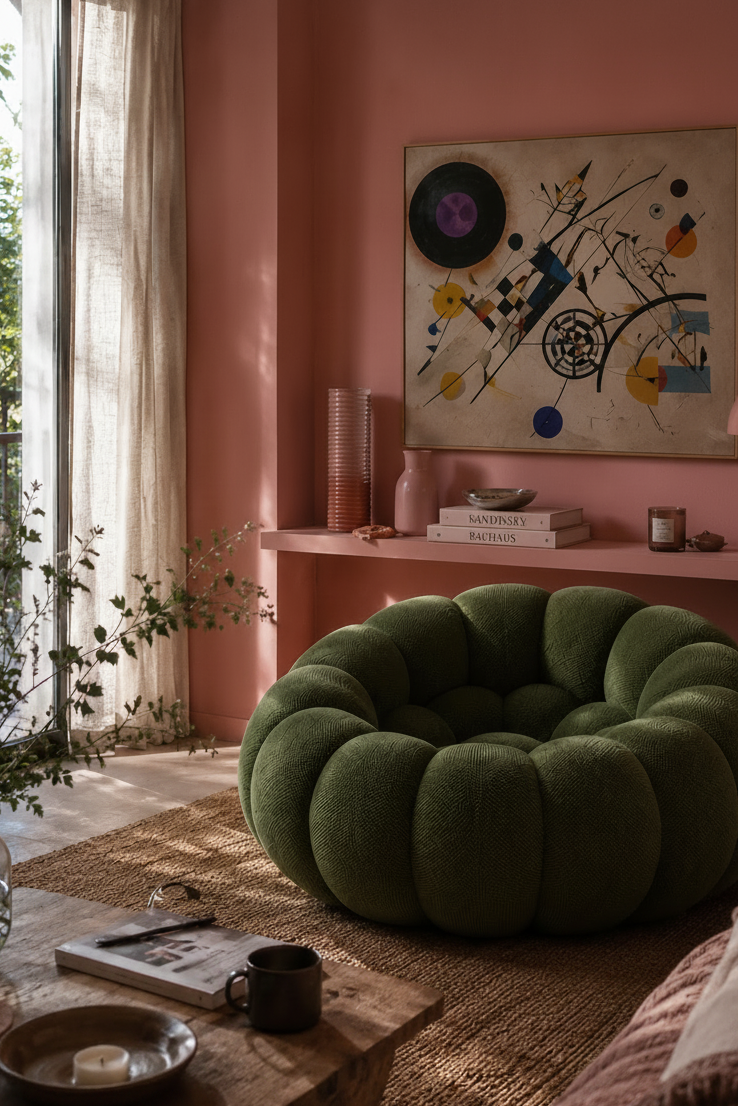Boubou Sofa Chartreuse