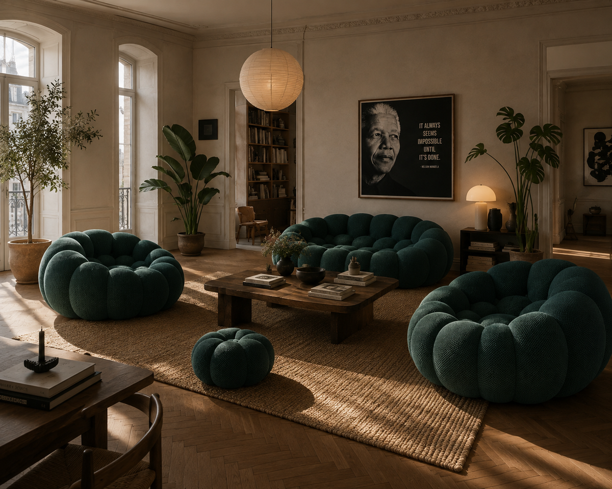 Boubou Sofa Émeraude